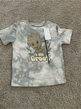 Marvel 2T Groot T-Shirt NWT